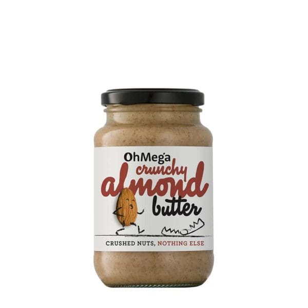 OhMega Almond – Crunchy Butter 400g