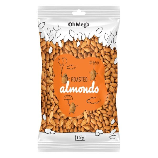 OhMega Almonds Roasted - Image 2