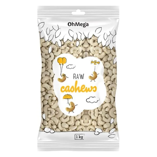 OhMega Cashews Raw