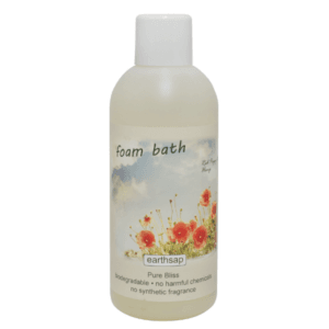 Earthsap Red Poppy & Hemp Foam Bath -  500ml x3.