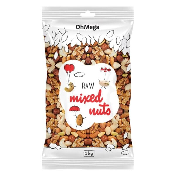 OhMega Mixed Nuts Raw