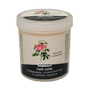 Earthsap Wild Rose & Lavender Bath Salts - 400ml x3