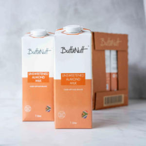 ButtaNutt Unsweetened Almond Milk 1L x 6